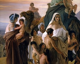Hayez, Reconciliation of Esau with Jacob (detail)
