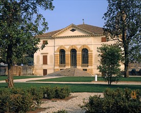 Andrea Palladio, Extérieur de Villa Caldogno. Façade sud