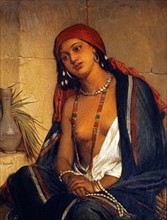 Portaels, Femme orientale, ou Esclave arabe