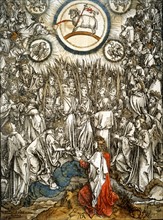 Dürer, L'Adoration de l'Agneau de Dieu