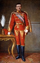 Portrait of Charles I of Austria, in Hungarian attire