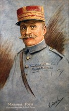 Portrait du maréchal Foch
