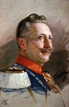 Portrait de Guillaume II, empereur d'Allemagne et roi de Prusse