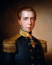 Karl Haase, Portrait of Maximilian of Habsburg in naval officer's uniform