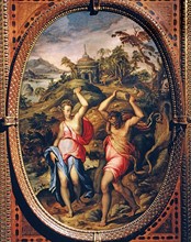 Andrea di Mariotto. “Deucalion et Pyrrha “