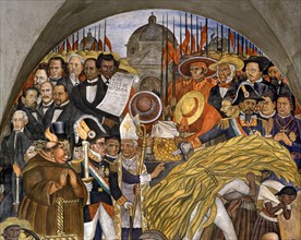 Rivera, Histoire du mexique "Tierra y Libertad"