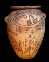 Vase égyptien de période prédynastique