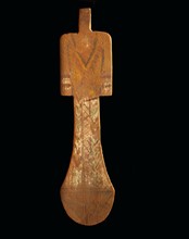 Figurine égyptienne en bois connue sous le nom de "concubine du défunt"