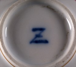 Signature sur porcelaine