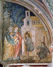 Le Miracle de saint Pierre et saint Jean à la porte "Speciosa" à Rome