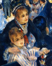 Renoir, Bal du Moulin de la Galette (détail)