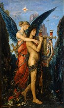 Moreau, Hesiode and the muse
