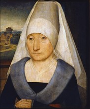 Memling, Portrait d'une femme âgée