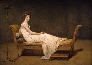 Portrait de Madame récamier, par David