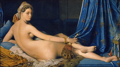 Ingres, An odalisque, called La Grande Odalisque