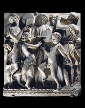 Cantoria. Relief en marbre du chœur de la cathédrale de Florence