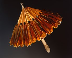 Decorated umbrella for fabric applications