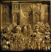 Ghiberti, Meeting between King Solomon and the Queen of Sheba