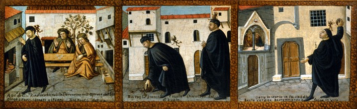 Giuseppe dei Rinaldeschi perd toutes ses possessions lors d'une partie de dés.