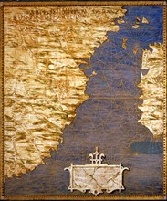 Ignazio, Bonsignori, Carte du Tropique du Capricorne et du Cap de Bonne Espérance