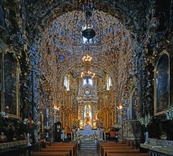 Eglise de Santa Maria Tonantzintla, Mexique