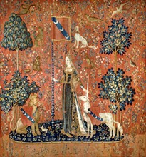 Lady with Unicorn Tapestry: "The Touch"