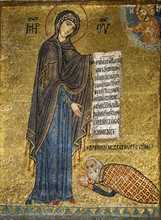 Mosaïque byzantine de l'église Santa Maria dell'Ammiraglio, dite "La Martorana", à Palerme