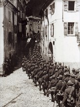 Intervention des légionnaires tchécoslovaques en Italie, pendant la 1ère guerre mondiale