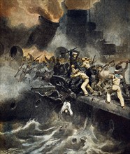 Bataille navale de Douvres en 1917