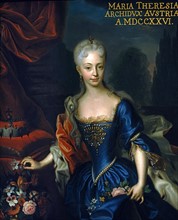 Maria Theresa as a child