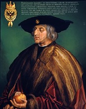 Dürer, Portrait de Maximilien 1er