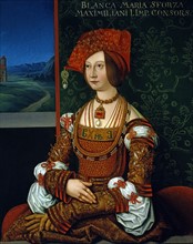 Acquaroli, Portrait of Bianca Maria Sforza