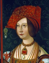 Acquaroli, Portrait de Blanche-Marie Sforza