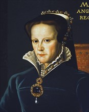 Marie I Tudor, reine d'Angleterre et d'Irlande (détail)