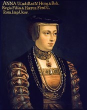 Anne Jagellon, épouse de l'archiduc d'Autriche Ferdinand 1er du Saint-Empire