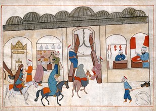 The covered market of Constantinople