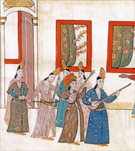 The Sultan's Favorite, preceded by a cortege of female musicians