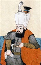 Mehmed III, sultan de l'Empire Ottoman de 1595 à 1603 (détail)