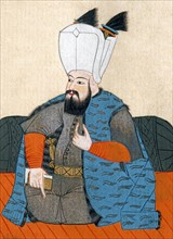 Mourad III, sultan de l'Empire Ottoman de 1574 à 1595 (détail)