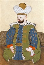Murad I, sultan of the Ottoman Empire from 1359 to 1389 (detail)