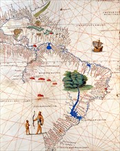 Carte de l'Océan Pacifique
