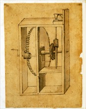 Machine allowing the variation of the movement