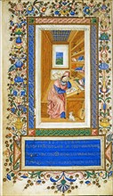 Petrarch in his office