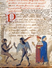 "La Divine Comédie", l'Enfer : Dante et Virgile rencontrent Ploutos