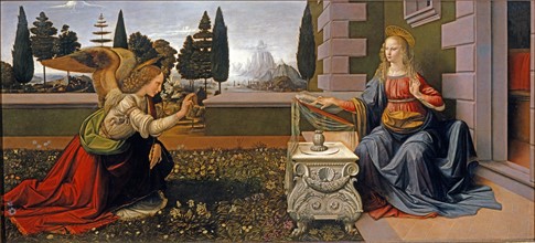 Da Vinci, The Annunciation