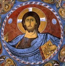 Christ Pantocratore de l'église de Panagia Arakiotissa