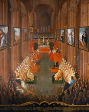 L'ouverture du Concile de Trente en 1545 (détail)