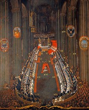 Closing session of the Council of Trent in 1563 (detail)