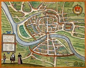 Plan de la ville de Bristol