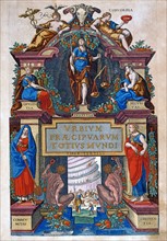 "Civitates Orbis Terrarum", frontispice